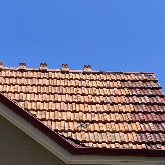 Heritage terracotta tile roof